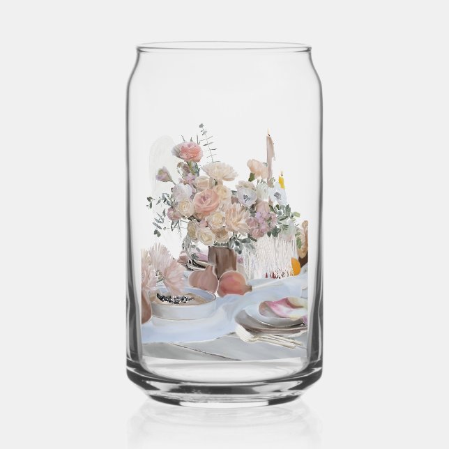 Vaso Con Forma De Lata Bohemia Summer Tablescape - Luz (Anverso)