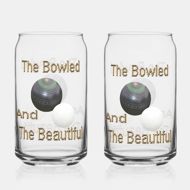 Vaso Con Forma De Lata Bolas de césped divertidas y hermosas bolas, juego (Reverso )