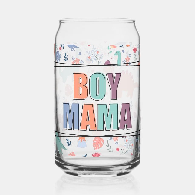 Vaso Con Forma De Lata Boy Mama (Izquierda)