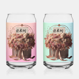 Vaso Con Forma De Lata Brindis Boda novedoso Drinkware Set