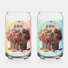 Vaso Con Forma De Lata Brindis Boda novedoso Drinkware Set