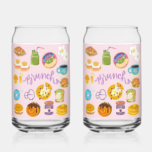 Vaso Con Forma De Lata Brunch Squad