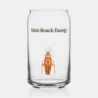 Vaso Con Forma De Lata Bugged & Boujee Glass | The Unhinged Closet