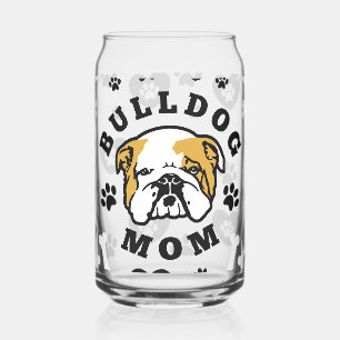 Vaso Con Forma De Lata Bulldog Mama