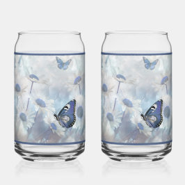 Vaso Con Forma De Lata Butterfly Soda Glass