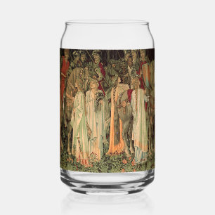 Vaso Con Forma De Lata Caballeros medievales de la Mesa Redonda