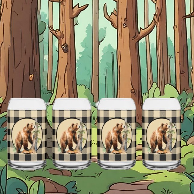 Vaso Con Forma De Lata Cabina de oso castaño rubio (Subido por el creador)