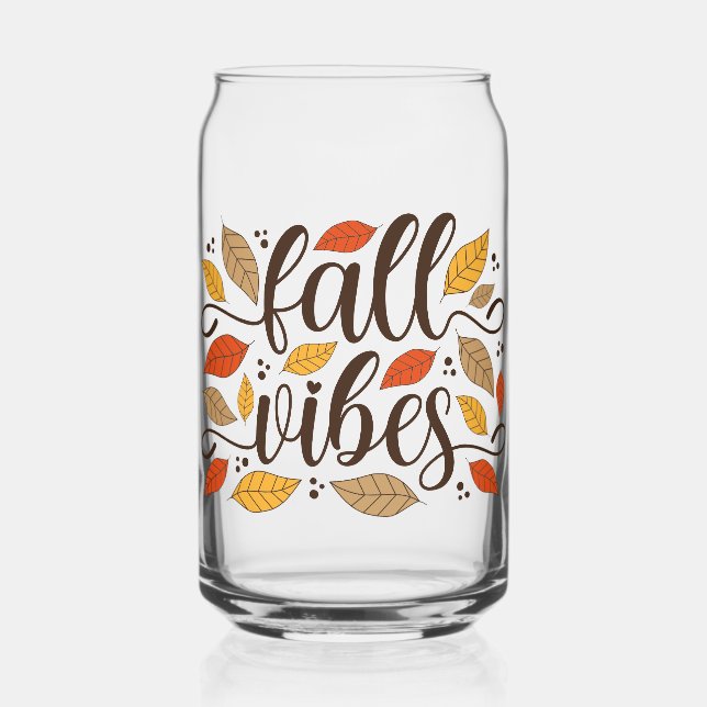 Vaso Con Forma De Lata Cae de vibraciones (Anverso)