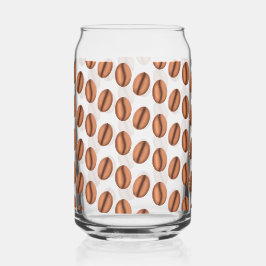 Vaso Con Forma De Lata Café Caffeine Beans