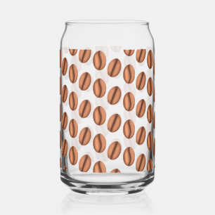 Vaso Con Forma De Lata Café Caffeine Beans