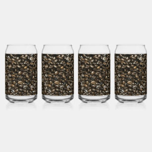 Vaso Con Forma De Lata Café frijol