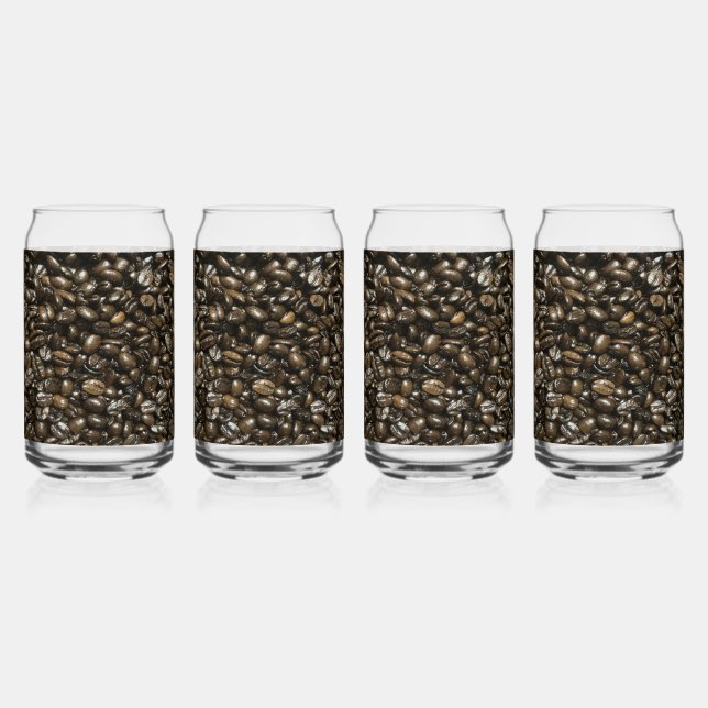Vaso Con Forma De Lata Café frijol (Anverso)