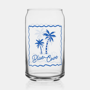 Vaso Con Forma De Lata Cala Azul