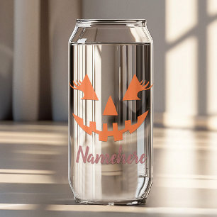 Vaso Con Forma De Lata Calabaza de Halloween personalizada femenina Jack
