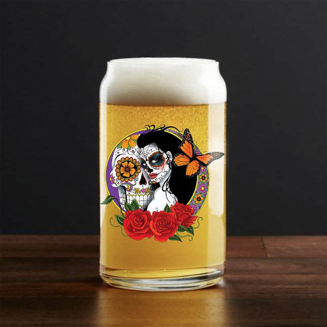 Vaso Con Forma De Lata Calaveras de azúcar Art Nouveau (Subido por el creador)