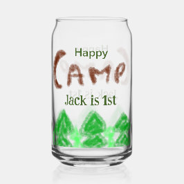 Vaso Con Forma De Lata Camionero feliz de un cumpleaños niños árboles de 