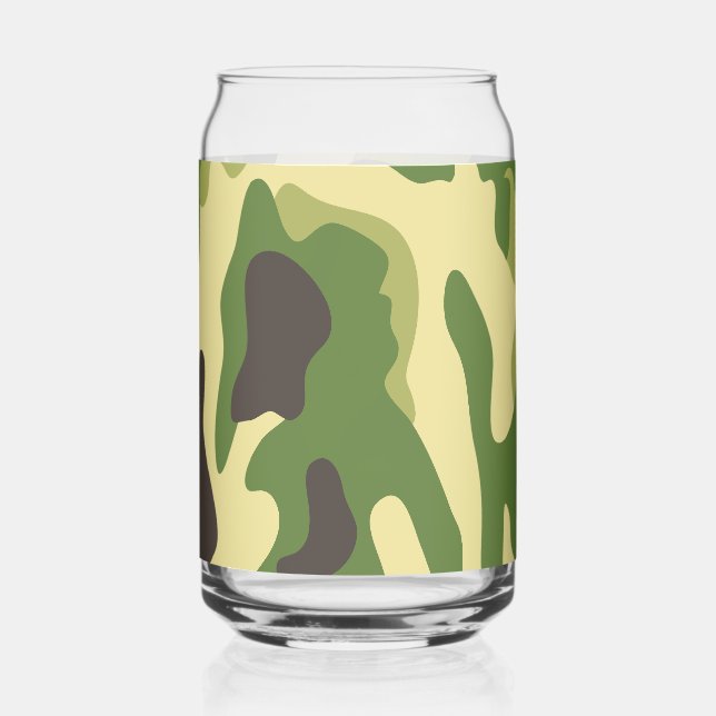 Vaso Con Forma De Lata Camuflaje (Reverso )