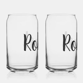 Vaso Con Forma De Lata Can Glass