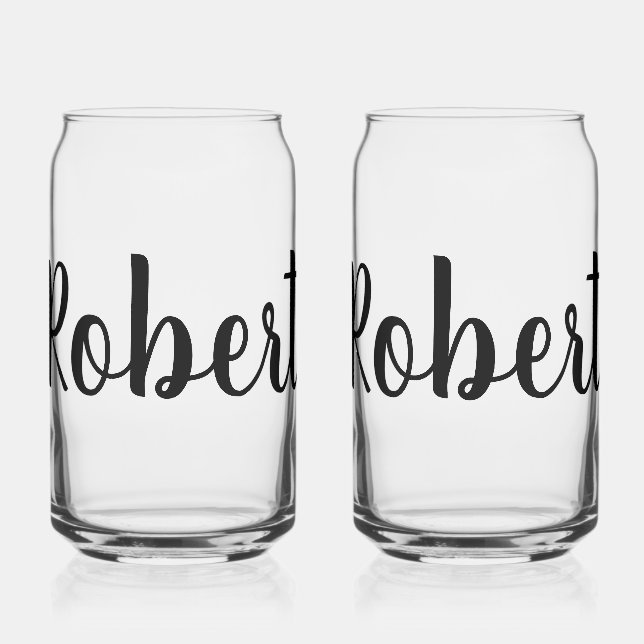 Vaso Con Forma De Lata Can Glass (Izquierda)