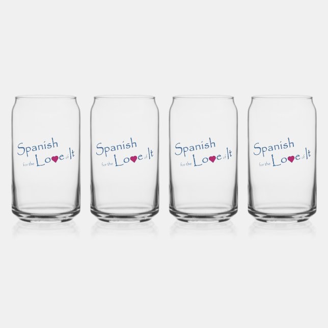 Vaso Con Forma De Lata Can glass (Anverso)