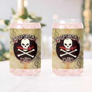 Vaso Con Forma De Lata Capitán Papá - Aceptado por lo profundo
