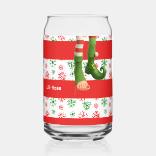 Vaso Con Forma De Lata Caras y Piernas de Duende Divertidas   Diversión e