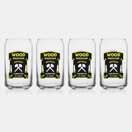 Vaso Con Forma De Lata Carpintería Y Madera