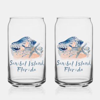 Vaso Con Forma De Lata Casas marinas de la isla de Sanibel