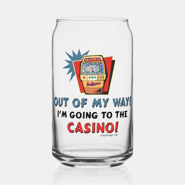 Vaso Con Forma De Lata Casino Lovers (Anverso)