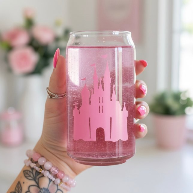 Vaso Con Forma De Lata Castillo Puede Vidrio (Subido por el creador)