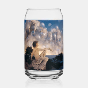 Vaso Con Forma De Lata Castillos en el Aire de Maxfield Parrish 1904 Fant