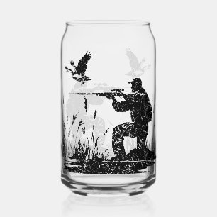 Vaso Con Forma De Lata Caza