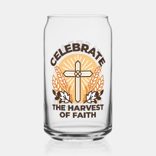 Vaso Con Forma De Lata Celebración de la cosecha de la fe - Arte Inspirad