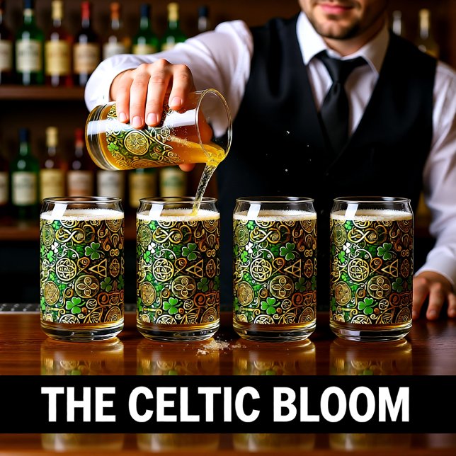 Vaso Con Forma De Lata Celtic Bloom (Subido por el creador)
