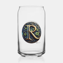 Vaso Con Forma De Lata Celtic Monogram Can Glass Set