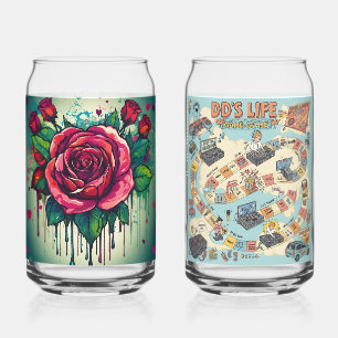 Vaso Con Forma De Lata Centrarse en la sensación