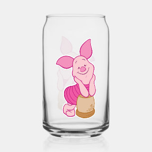 Vaso Con Forma De Lata Cerdito Puede Vidrio