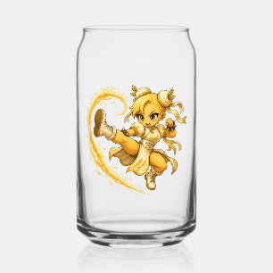 Vaso Con Forma De Lata Cerveza Luchadora Hefe