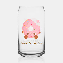 Vaso Con Forma De Lata Cheerful Donut With Sprinkles