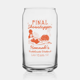 Vaso Con Forma De Lata Chica del espectáculo Final Showstopper Soltera