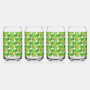 Vaso Con Forma De Lata Chicas de PopArt St Paddy