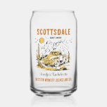 Vaso Con Forma De Lata Chicas del Desert Bachelorette Party Personalizado<br><div class="desc">Aventura con este regalo de Personalizado de la Bachelorette Temática del Desierto! Aprovecha el encanto del desierto para embarcarte en una fiesta de soltería única. Esta colección exclusiva de mercadería personalizado capta la esencia del tema del desierto, infundiéndolo con estilo y sofisticación para crear recuerdos duraderos de su viaje en...</div>