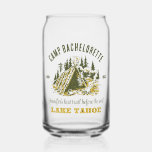 Vaso Con Forma De Lata Chicas del partido Camp Bachelorette Camping Perso<br><div class="desc">Experimente la aventura con los regalos de los Personalizados del Camp Bachelorette Party! Para prepararte para una inolvidable despedida de soltera que combina la emoción al aire libre con un estilo personalizado. Esta mercadería personalizado es la adición perfecta a su celebración temática del campamento, añadiendo un toque de elegancia e...</div>