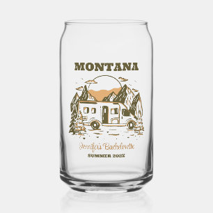 Vaso Con Forma De Lata Chicas del partido Camp Bachelorette viajan Person