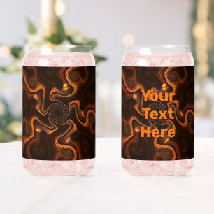 Vaso Con Forma De Lata Chocolate mexicano