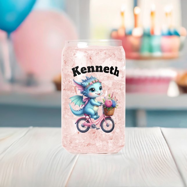 Vaso Con Forma De Lata Ciclismo de dragón para bebés en primavera (Insitu (Baby Shower))