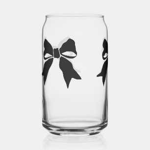 Vaso Con Forma De Lata Cintas negras