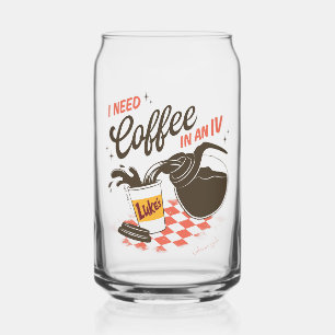 Vaso Con Forma De Lata Cita de Luke's Coffee IV de Gilmore Girls
