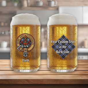 Vaso Con Forma De Lata Clan Clark Escudo por Tartán