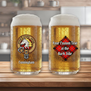 Vaso Con Forma De Lata Clan Cunningham Escudo por Tartán